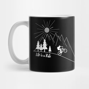 mountain bike cycling cyclist mountain biker bicycle mtb gift Mug